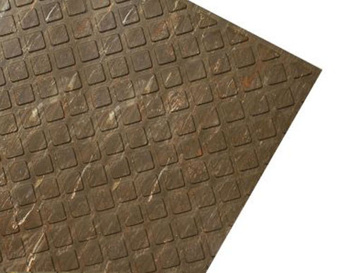 Mahogany Heavy Duty Anti-Slip Rubber Tile